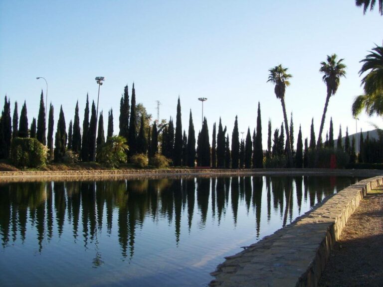 Lago del Jardín Botánico de Málaga